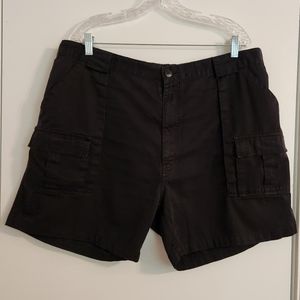 Weekender Mens Six Pocket Trader Shorts - Black - 42‎